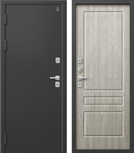 Центурион Т-6-2025 Графит букле-Полярный дуб (терморазрыв)